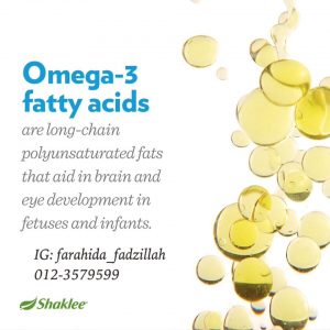 kepentingan asid lemak omega-3 semasa mengandung